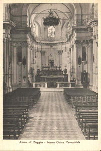 Arma di Taggia - Interno Chiesa Parrocchiale