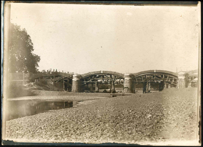 Ponte in costruzione