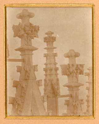 Particolari scultorei del Duomo di Milano