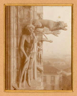 Particolari scultorei del Duomo di Milano