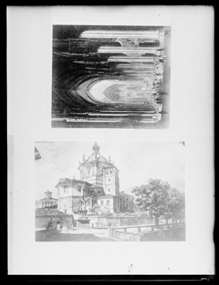 Schizzi di architettonici di G. Migliara