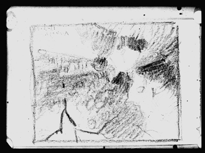 Schizzo a carboncino di Pellizza da Volpedo