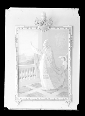 Ritratto di religioso con putto