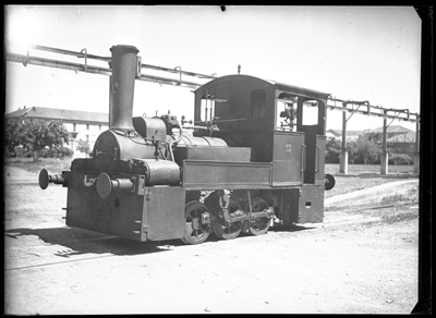 Locomotore della ditta Borasalino ad Alessandria