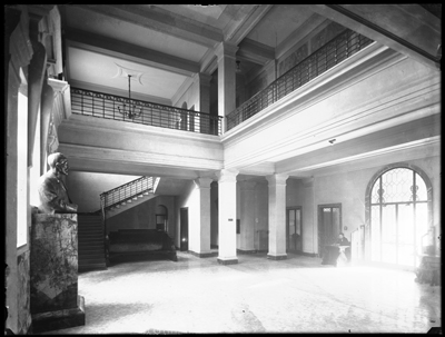Entrata della ditta Borsalino di Alessandria