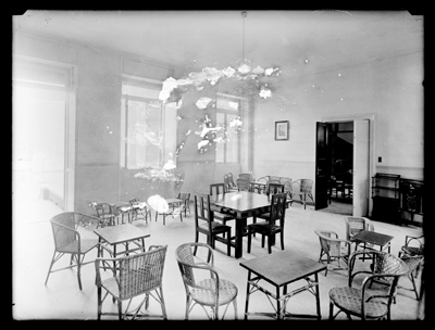 Sala ricreativa della ditta Borsalino di Alessandria