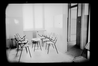 Sala d'attesa dell'ospedale civile di Alessandria