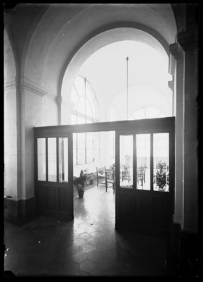 Sala d'attesa dell'Ospedale Civile d'Alessandria