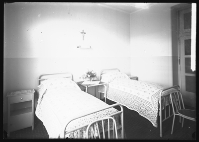 Stanza dei degenti dell'Ospedale Civile di Alessandria