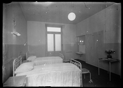 Stanza di degenza dell'Ospedale Civile di Alessandria
