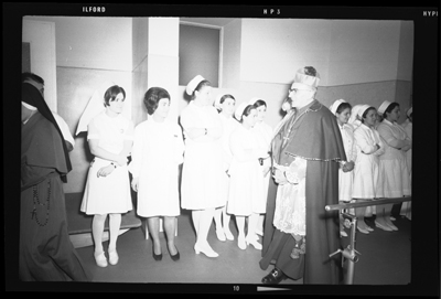 Visita del vescovo all'ospedale civile di Alessandria