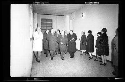 Visita di autorità all'ospedale civile di Alessandria
