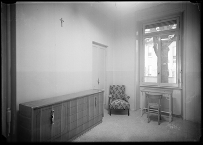 Stanza degenti dell'ospedale Geriatrico L. Patria di Alessandria