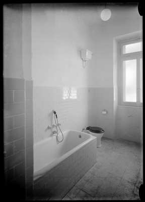 Stanza da bagno dell'ospedale Geriatrico L. Patria di Alessandria