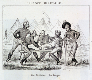 Vie militaire. La drogue