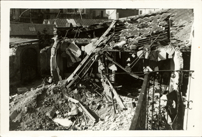 Effetti del bombardamento angloamericano, Alessandria, 30/04/1944