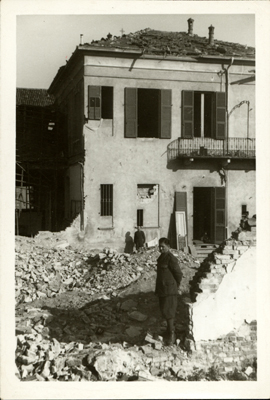 Effetti del bombardamento angloamericano, Alessandria, 30/04/1944