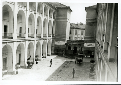 Alessandria, interno del Distretto militare