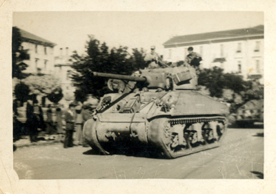 Sherman brasiliano in piazza Genova, Alessandria
