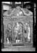 Trittico in fase di restauro