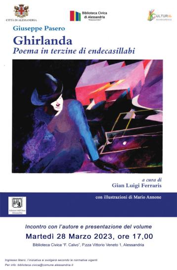 immagine locandina Presentazione del volume di Giuseppe Pasero